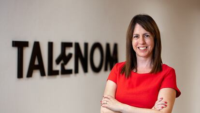 Lourdes Santisteban, consejera delegada de Talenom en España.