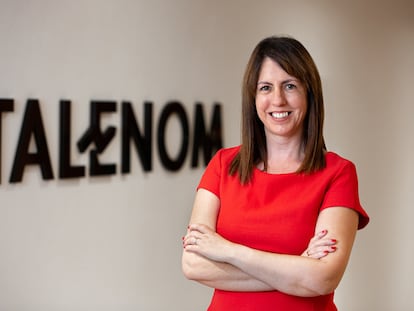 Lourdes Santisteban, consejera delegada de Talenom en España.