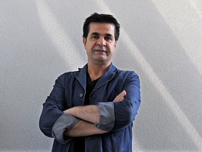 El director de cine Jafar Panahi, durante una entrevista en Teherán en 2010.