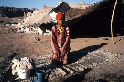 Mujeres beduinas en Petra