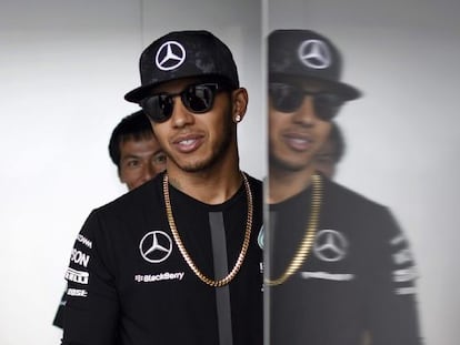 Hamilton, en Suzuka. 