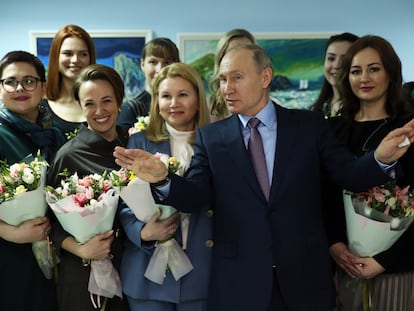 El presidente de Rusia, Vladímir Putin, el pasado viernes, en Ivanovo (Rusia).