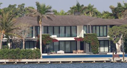 La casa de Enrique Iglesias y Anna Kournikova en Miami.