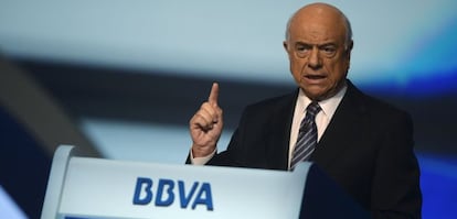 Francisco Gonz&aacute;lez, presidente de BBVA.