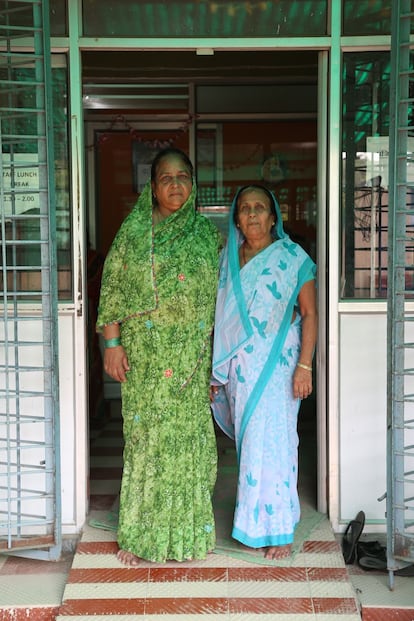 Rasheeda Bee y Champa Devi. (FOTO: FELIPE LUNA)
