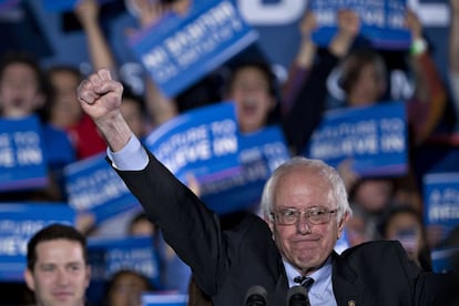 Sanders ha agradecido el apoyo de New Hampshire y ha insistido en que su victoria lanzará un importante mensaje a los centros de poder en Estados Unidos.