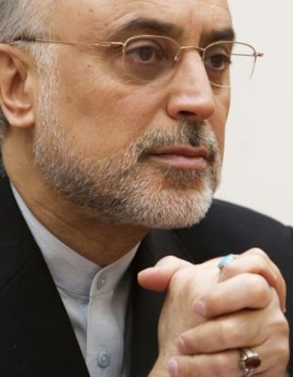 Alí Akbar Salehi, ministro de Exteriores de Irán, en marzo en Minsk.