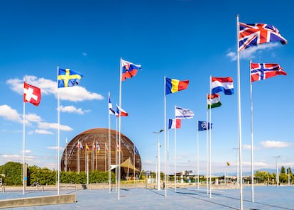 El Globo de la ciencia y de la innovación (CERN).