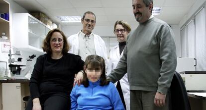 Cristina Tomás tiene una rara anomalía consistente en que muestra cuatro copias de un cromosoma.