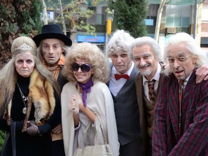 Los actores del musical 'Forever Young'