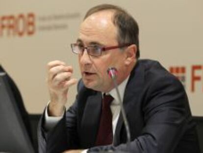 El subgobernador del Banco de España y presidente del Fondo de Reestructuración Ordenada Bancaria (FROB), Fernando Restoy.
