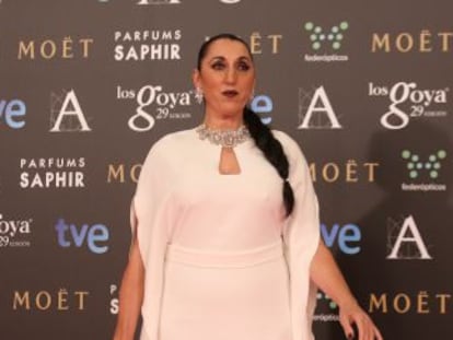 La actriz Rossy de Palma.