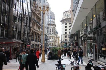 La calle Florida de Buenos Aires.