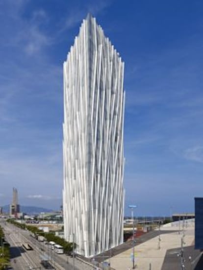 Torre Telef&oacute;nica, en Barcelona.