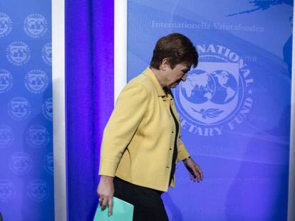 La directora gerente del FMI, Kristalina Georgieva