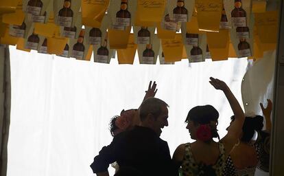 Imagen de archivo de la Feria de Abril de Cataluña en 2014.