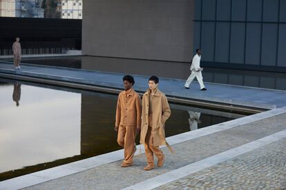 Presentación de la colección otoño-invierno 2021 de Zegna.