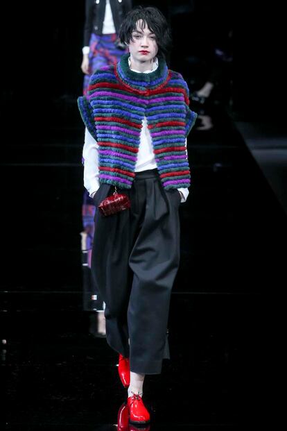 Emporio Armani desfile otono invierno 2015