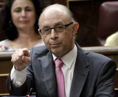 El ministro de Hacienda y Administraciones Públicas, Cristóbal Montoro. EFE/Archivo