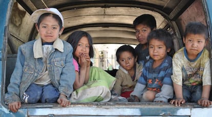 Ajusco es un poblado de familias que migran del campo a la ciudad.