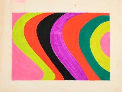 "Sin título, c. 1966-1967", obra de Lola Bosshard.