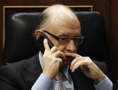 El ministro de Hacienda y Administraciones Públicas, Cristobal Montoro. EFE/Archivo