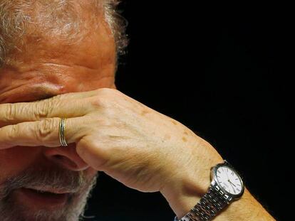 O ex-presidente Lula em foto de 2016.