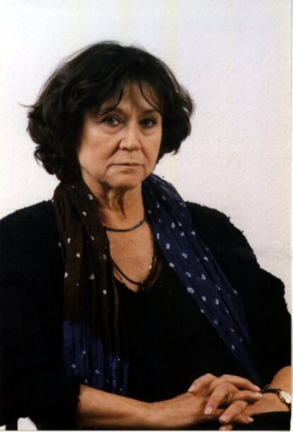 Retrato de la actriz Julieta Serrano, en 1997.