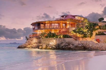 Hotel Eden Rock, en la isla francesa de San Bartolomé. 