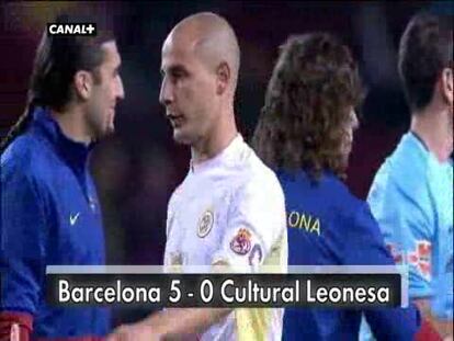 Barcelona 5-0 C. Leonesa