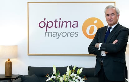 Ángel Cominges, presidente de Óptima Mayores. FOTO CEDIDA POR LA EMPRESA