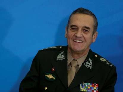 Eduardo Villas Boas, comandante do Exército, em abril de 2017.
