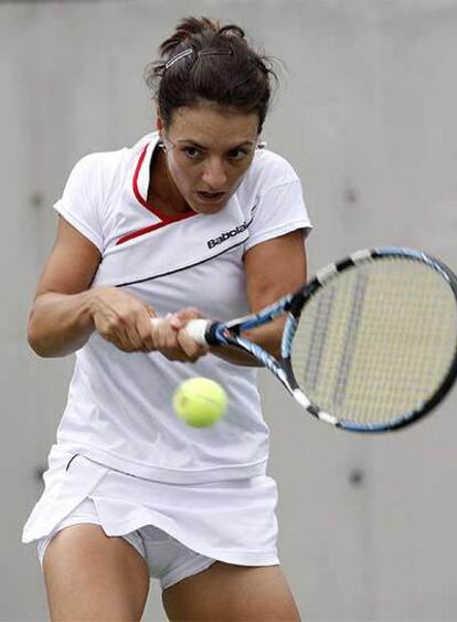 La tenista competirá en la final de la Copa Federación