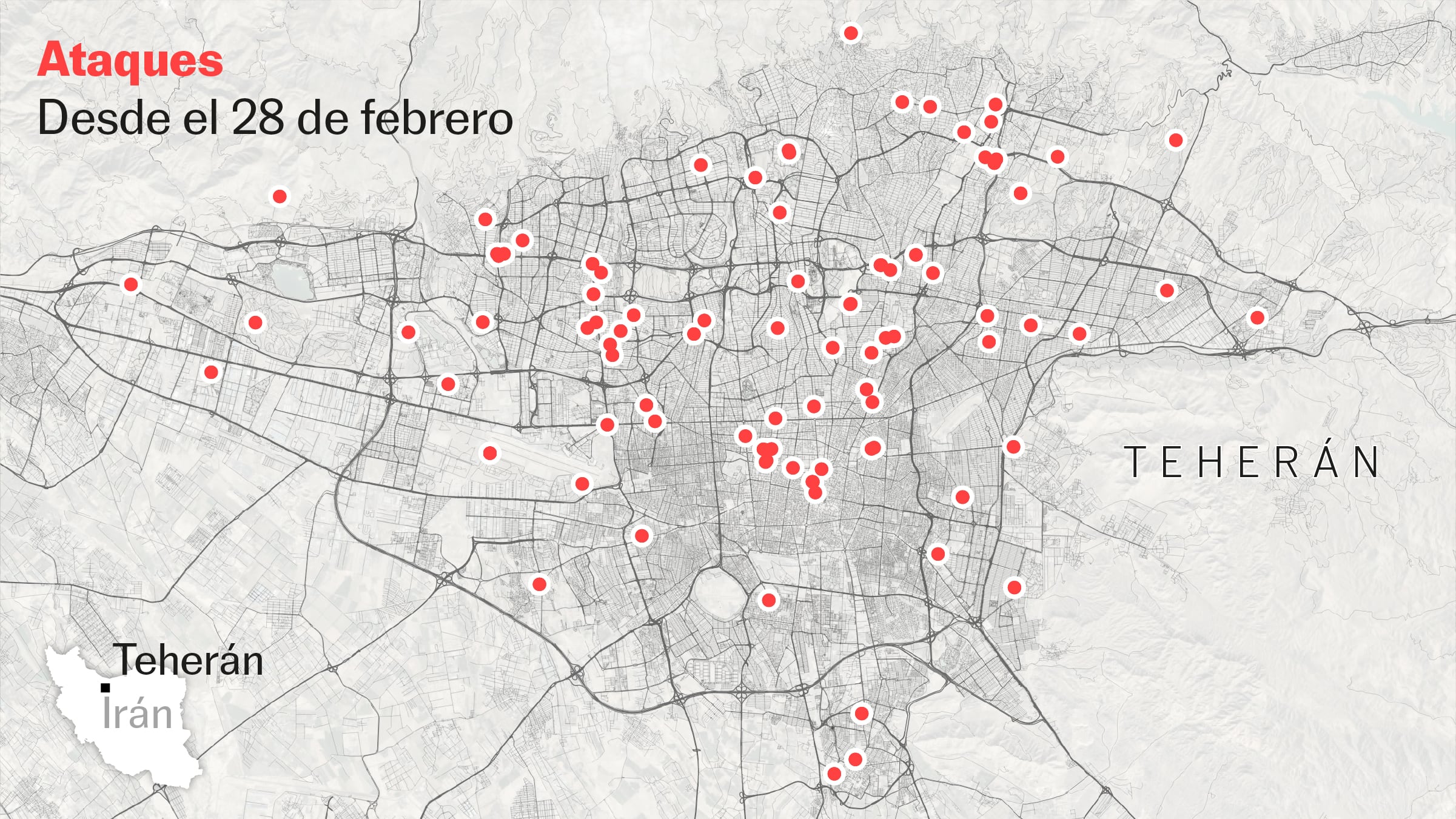 Teherán, antes y ahora: las imágenes satélite de la zona cero del ataque de EE UU e Israel