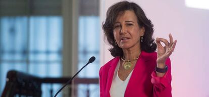 Ana Botín, presidenta del Banco Santander.