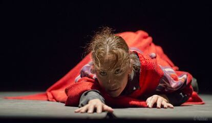 Una escena del homenaje flamenco a Chavela Vargas. 