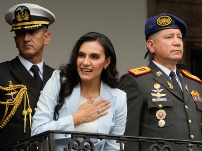 La vicepresidenta de Ecuador, Verónica Abad