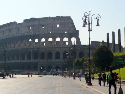 Un 100 montaditos en el Coliseo Romano