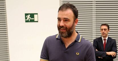 El concejal Nacho Murgui, en el pleno de Madrid.