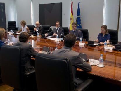 Fotograf&iacute;a facilitada por Presidencia del Gobierno, de la reuni&oacute;n hoy de la Comisi&oacute;n Delegada de Asuntos Econ&oacute;micos.