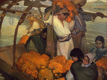 'La ofrenda', del pintor mexicano Saturnino Herrán.