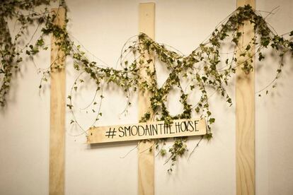 El hashtag de los encuentros de S Moda en The Hovse.