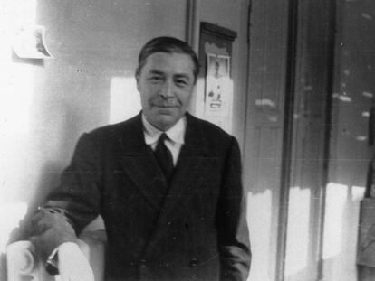 L'escriptor Josep Pla, el 1942, en una foto de la Fundació de Palafrugell.