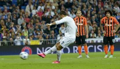Ronaldo marca el segundo gol del Real Madrid