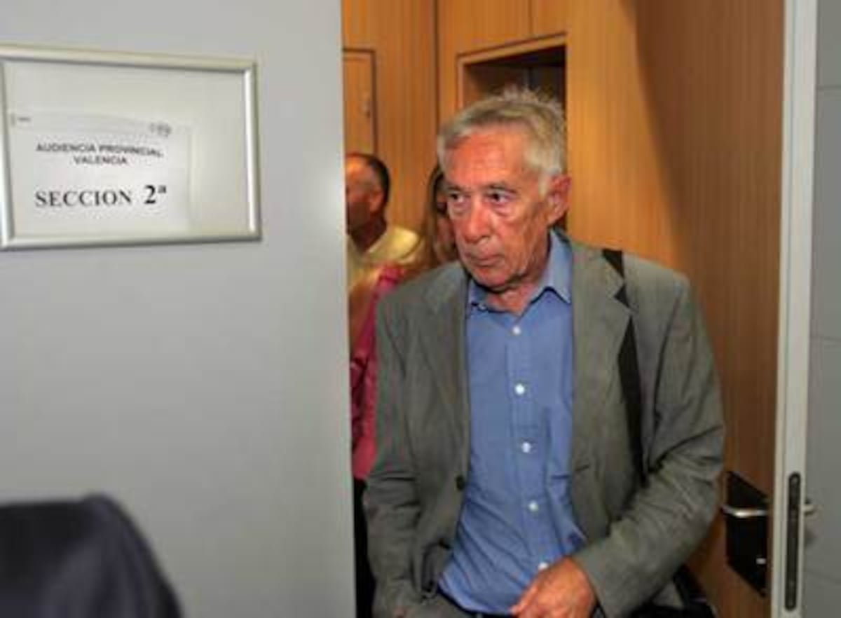 Juan Maeso durante el juicio