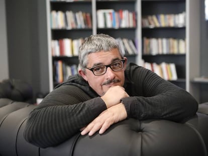 Rafa Cervera posa en la redacción de EL PAÍS.