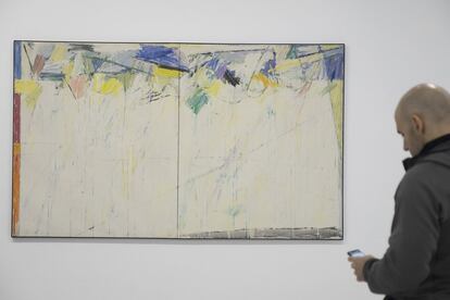 'Primer Ulises', obra que participó en la muestra '26 pintores, 13 críticos: panorama de la pintura joven española' en 1982.