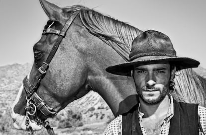 Ricardo Cruz, 'El Pala', especialista de acción número uno (Fort Bravo, Tabernas, 2013).