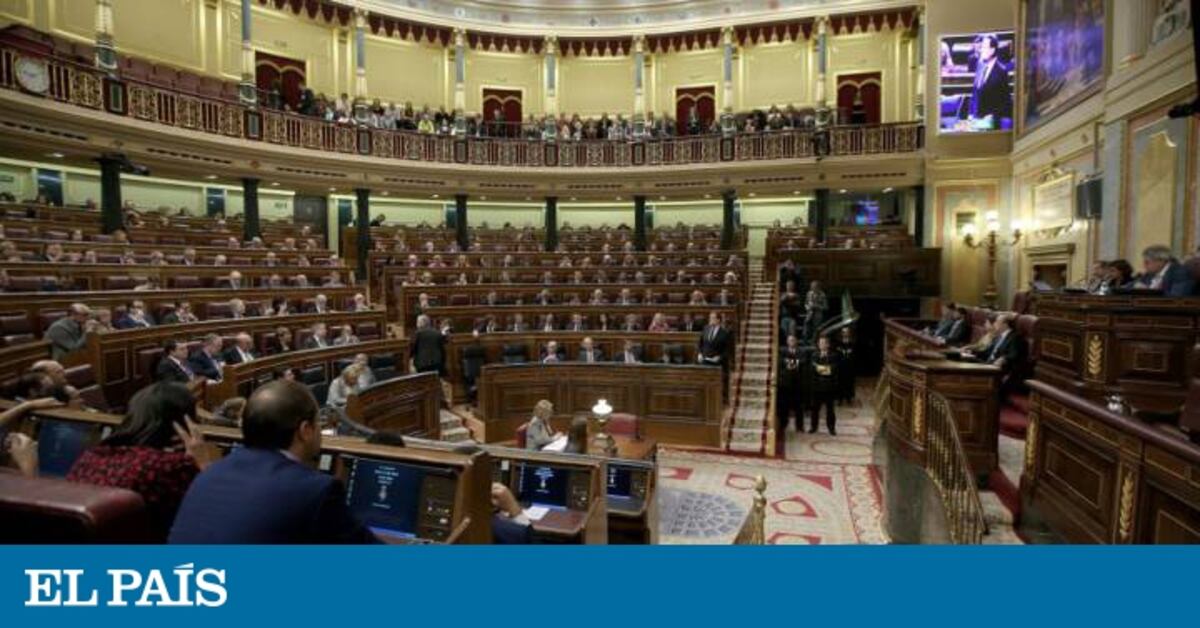 El pleno del Congreso de los Diputados, en directo | Política | EL PAÍS