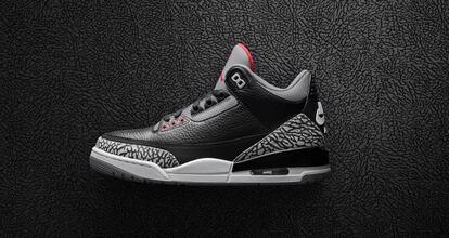 Air Jordan III Black Cement.